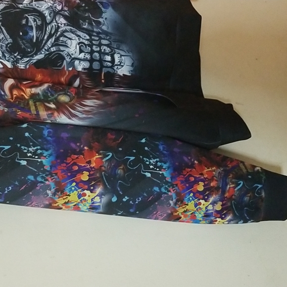 SBC Limited Edition Lion Skull Abstract Hoodie - Picture 7 of 11